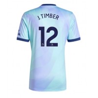 Arsenal Jurrien Timber #12 Fußballbekleidung 3rd trikot 2024-25 Kurzarm